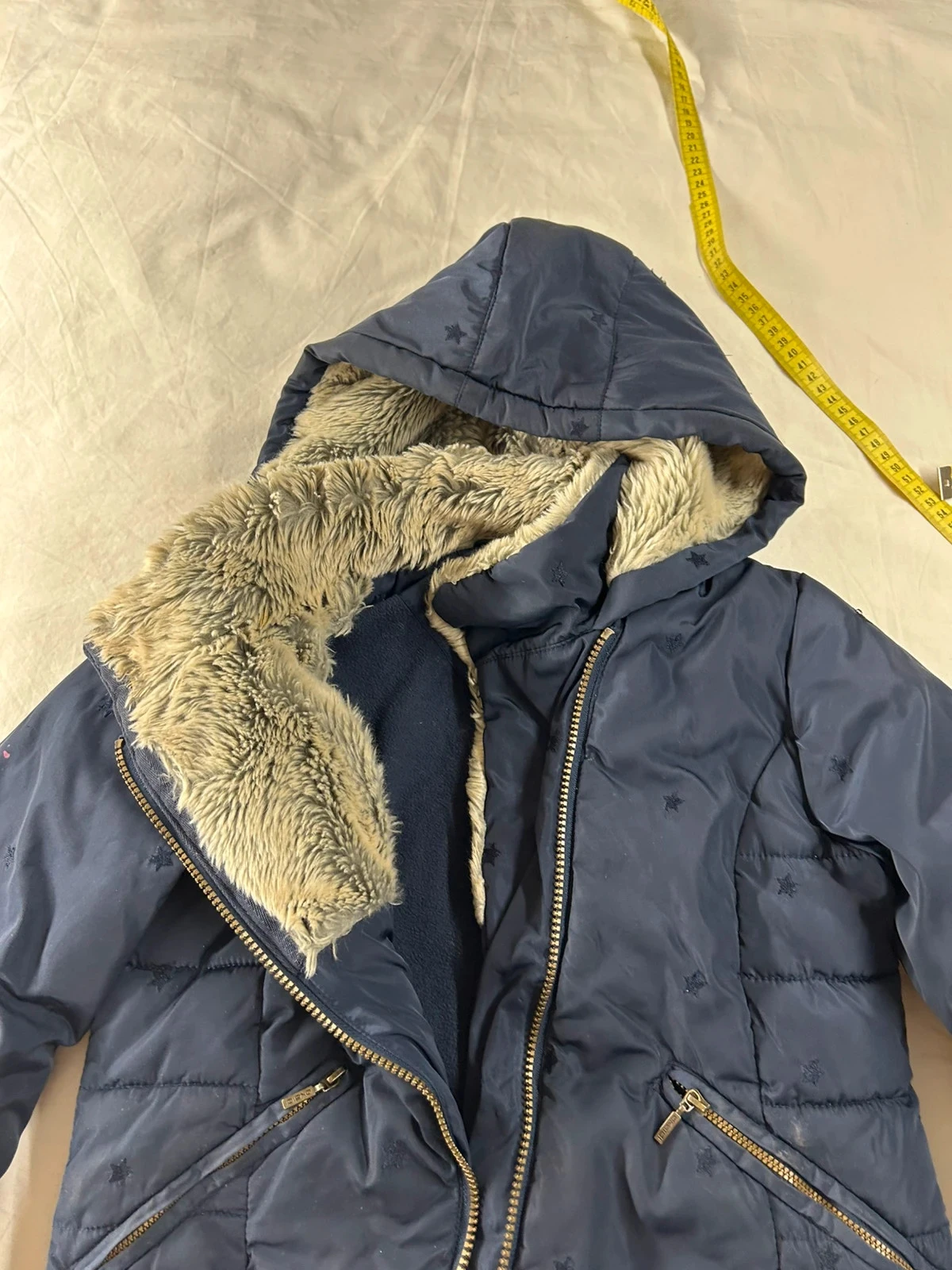 Navy blue Okaïdi puffer jacket size 10 years – photo 8